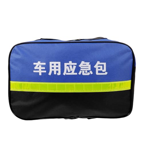 Gatuida Erste-Hilfe-Tasche Leere Erste-Hilfe-Tasche Tragbare Mini-Medizintasche Für Auto Outdoor Camping Wandern Reisen Notfall Multifunktionale Notfall- -Aufbewahrungstasche von Gatuida
