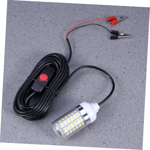 Gatuida LED Unterwasser Angellicht LEDs Weiß Tiefseetauchen Fisch Locklicht für Boot Kajak Kajak Dock von Gatuida