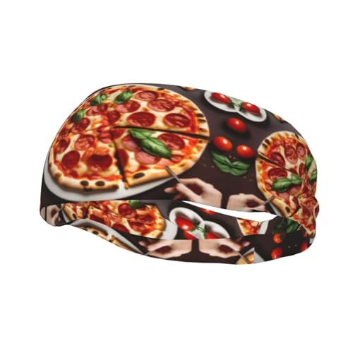 Pizza Food Performance Sport-Stirnband – elastisch, atmungsaktiv, schweißableitend, leicht zu reinigen, leicht und praktisch von GaxfjRu
