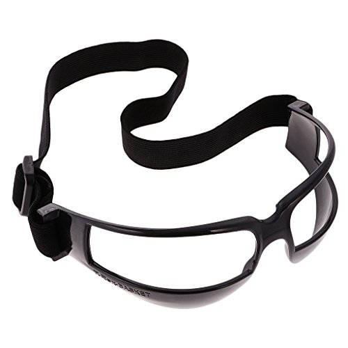 Gazechimp Basketball Dribbeln Trainingsbrille: beim Dribbeln ohne nach unten zu schauen - 1pcs Schwarz von Gazechimp