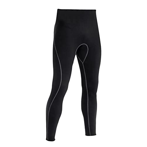 Gazechimp Herren Neoprenhose Tauchhose Schwimmhose Lang Schwarz 3mm Neopren Sport Pants - XL von Gazechimp