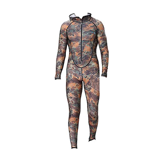 Gazechimp Männer Tarnung/Camouflage Ganzkörper Tauchanzug - XXXL von Gazechimp