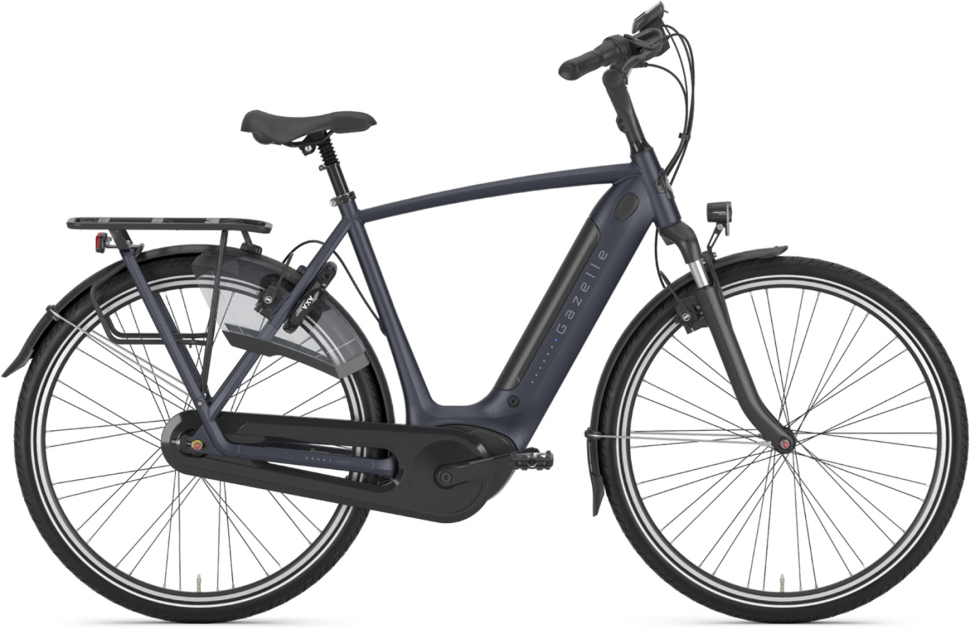 Herren e-Bike  Gazelle Arroyo C7+ HMB Elite Herren blau (Akkukapazität: Bosch 500 Wh / Gazelle Rahmenhöhe: 57 cm | Körpergröße 175 - 185 cm) von Gazelle