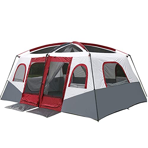 8-10-Mann-Zelt für Camping, wasserdichtes, tragbares, leichtes Strandzelt, Familienzelt, geeignet für Reisen, Camping, Wandern und andere Outdoor-Sportarten von GeRRiT