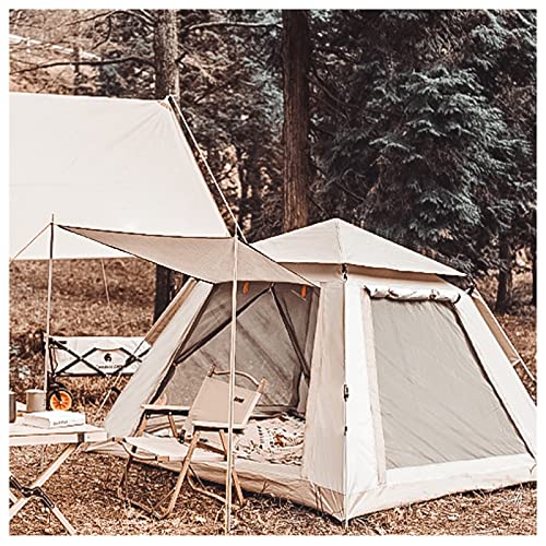 Campingzelte für 4 Personen, geräumig, wasserdicht für Zelte, praktische und leichte wasserdichte Zelte für Familien, Outdoor, Wandern und Bergsteigen von GeRRiT