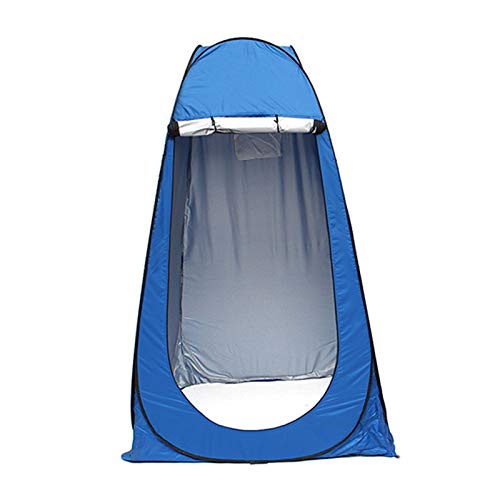Outdoor-Badezelt, Outdoor-Camping-Duschzelt, einfaches mobiles Toiletten-Ankleidezelt, wasserdicht, einzelnes, stärkeres, Komfortables Zelt für Badetoilette von GeRRiT