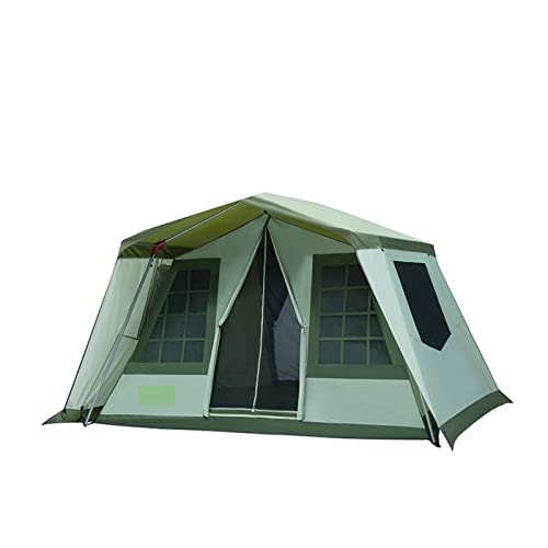 Outdoor-Zelt 4-Personen-Camping-Kabinenzelt Freistehendes Design Wetterschutzhaus Tragbares faltbares Zelt Luxuszelt Camp Großer Raum von GeRRiT
