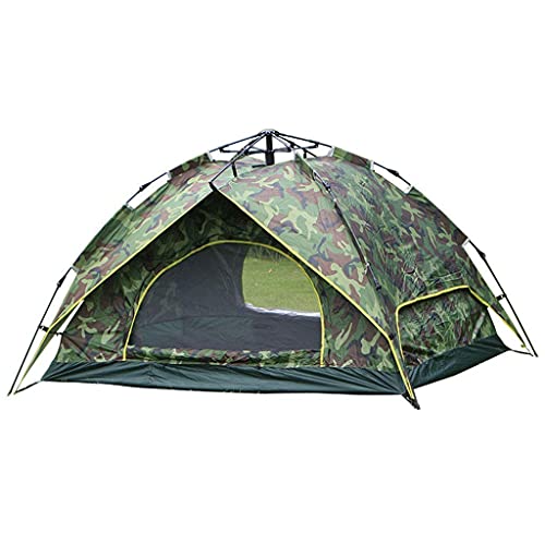 Regenfeste Campingzelte für 2 Personen, Pop-Up-Kuppel-Campingzelt, Faltbare und atmungsaktive Zelte, Anti-Mücken- und Schutz, geeignet für Outdoor-Camping und Wandern von GeRRiT
