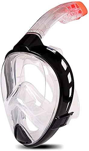 Vollgesichts-Schnorchel-Tauchmaske, professionelle Schnorchelausrüstung, vollständig trockenes, wasserdichtes und beschlagfreies Tauchausrüstungsset von GeRRiT