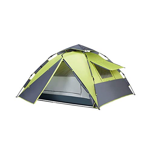 Zelt, automatisches Pop-Up-Zelt für Camping, 4 Personen mit 5 Wasserdichten Instant-Familienzelten, Wandern im Freien von GeRRiT