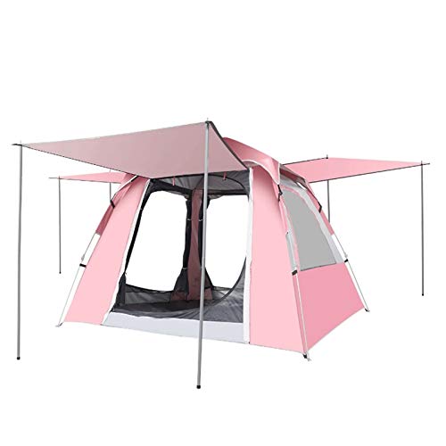 Zelt Campingzelt Reise Automatisches Zelt 3-4 Personen Zelt Für Winter Angelzelte Outdoor Camping Wandern Mit Tragetasche Outdoor von GeRRiT