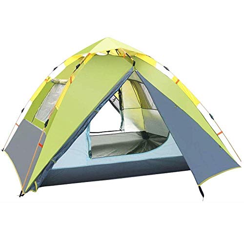 Zelt Familienreisezelt, Campingzelt Doppeltes wasserdichtes Rucksackzelt, geeignet für Camping und Wandern 215 x 215 x 155 cm Outdoor-Camping von GeRRiT