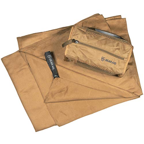 GearAid Microfiber Handtücher, Coyote, 75 x 120 cm von Gear Aid