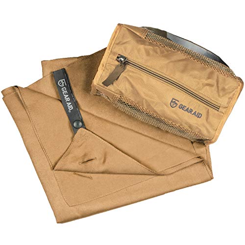 GearAid Unisex – Erwachsene Handtuch-REL762905 Handtuch, Coyote, 50 x 100 cm von Gear Aid