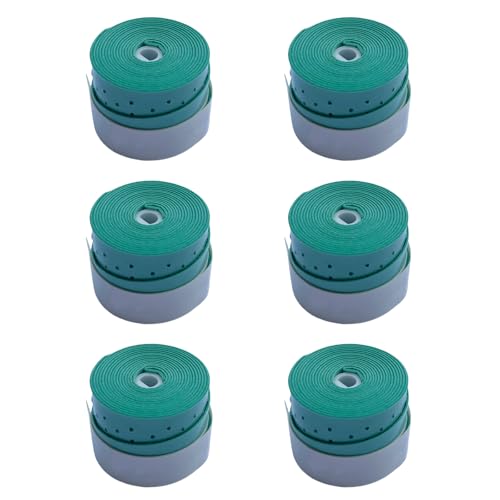 Geavonyg Anti Slip Badminton Overgrip PU Leder Schlägerband Mit Schweißabsorption Für Tennis Und Squashschläger Badmintons Squash Training Sweatband von Geavonyg