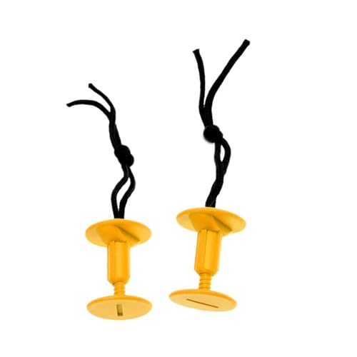 Geavonyg Surfboard Lash Stecker Und String Beinseilstopfen Mit Kabelschnur Mit Abnehmbaren Slots Surfboard Leine von Geavonyg
