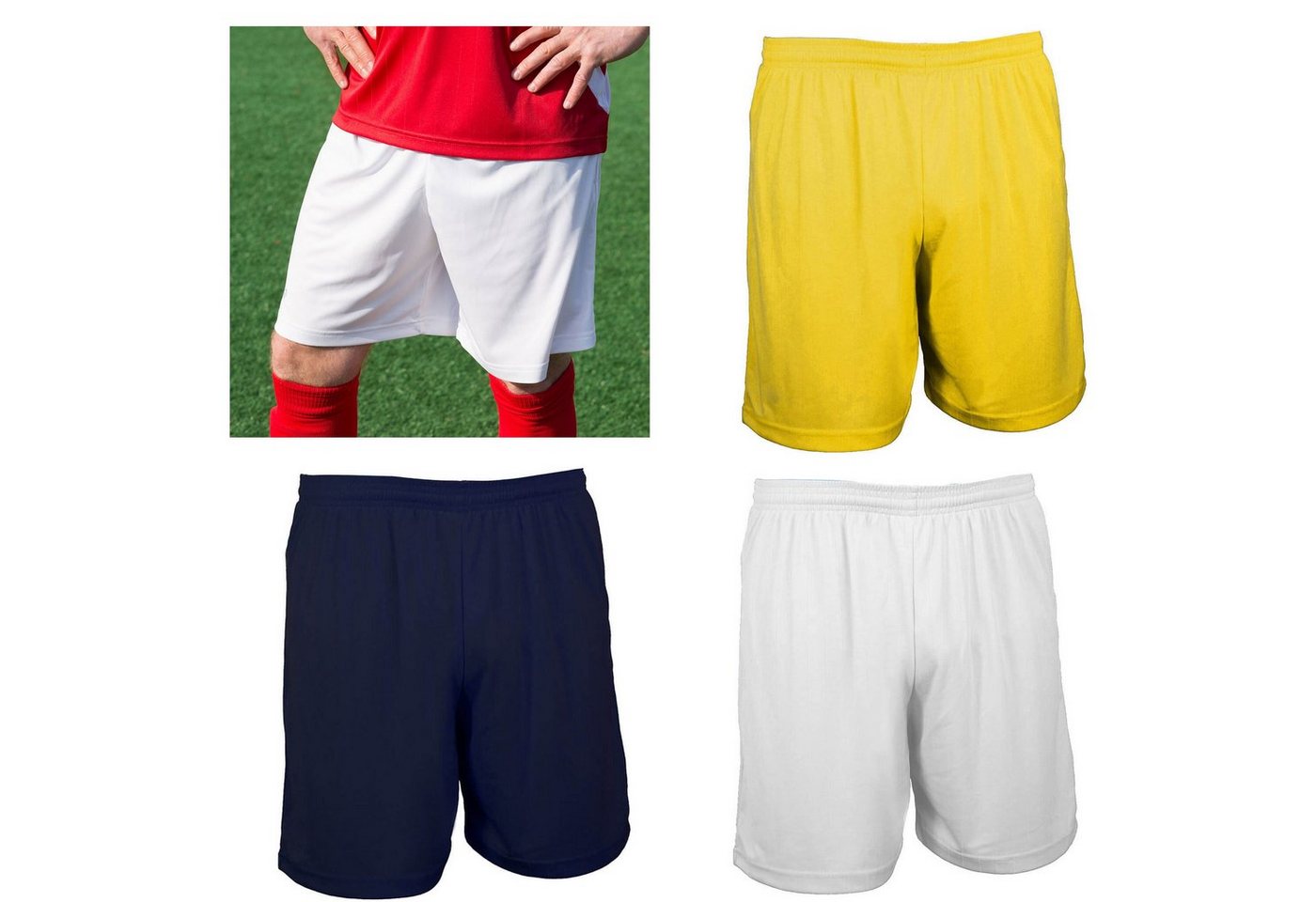 Fußballtrikot Geco kurze Fußball Hose Boreas Shorts Trikothose neutral ohne Logo von Geco Sportswear