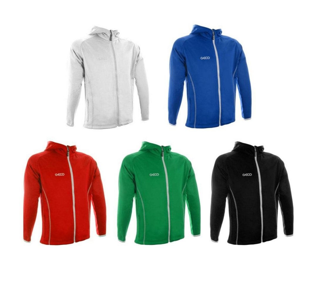 Trainingsjacke Geco Trainingsjacke Hurrican Präsentationsjacke Fußball mit Kapuze von Geco Sportswear