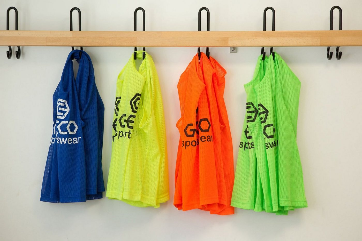 Trainingsleibchen Geco Trainingsleibchen Neon Farben Markierungshemdchen von Geco Sportswear