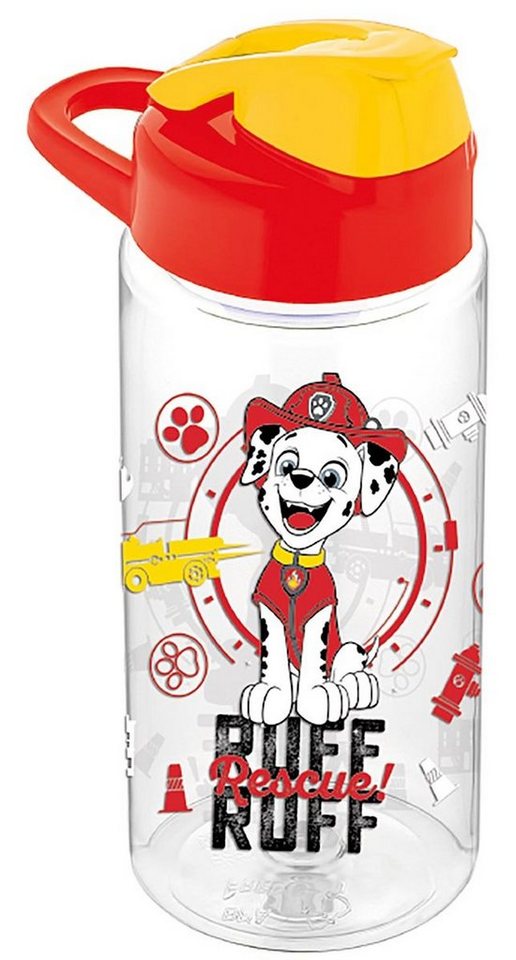 Geda Labels GmbH Trinkflasche Paw Patrol Marshall, Rot, 480 ml, nicht spülmaschinengeeignet von Geda Labels GmbH