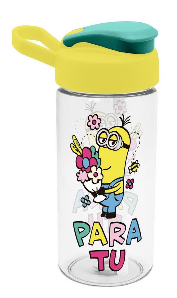 Geda Labels GmbH Trinkflasche Minions Bellospring, Gelb, 6,5x8x20,5, nicht spülmaschinengeeignet von Geda Labels GmbH