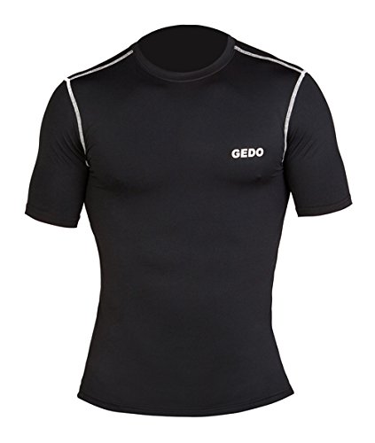 Gedo CAT002 – Shirt Kurzarm, Unisex, Unisex – Erwachsene, Schwarz, XXS von GEDO