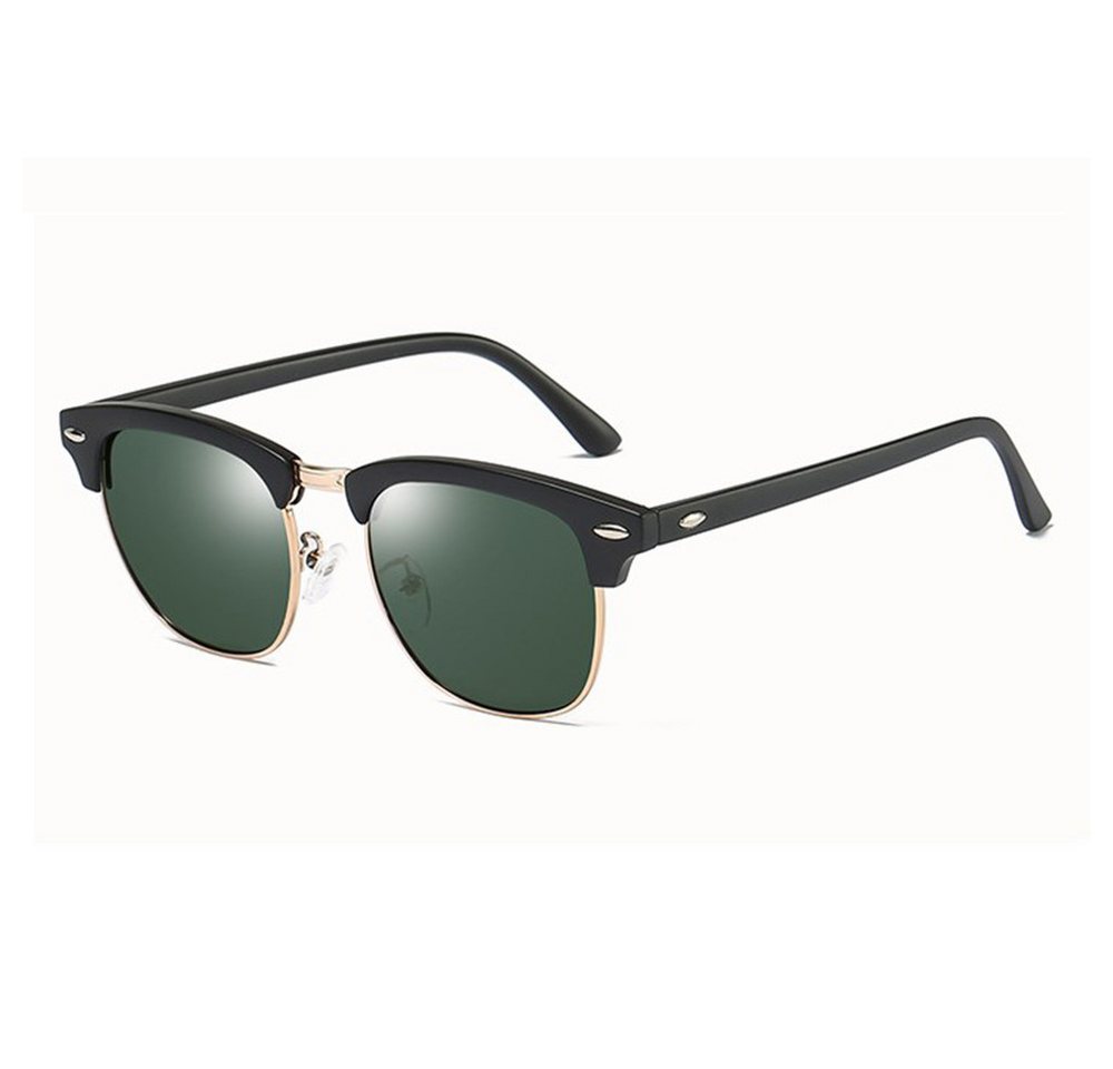 GelldG Polarisierte-Halbrahmen-Sonnenbrille-Unisex-Sonnenbrille Kopfhörer von GelldG