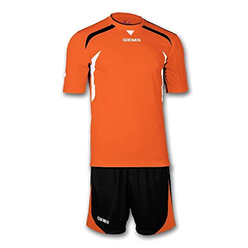 Gems Jungen Chicago Fußball-Kit, Orange/Schwarz, YS von GEMS
