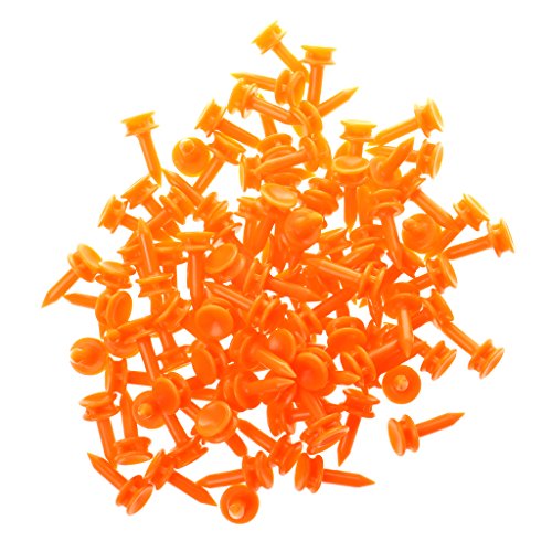 100pcs technisch, Farbe und Länge Auswählbar, Orange, 25mm von MagiDeal