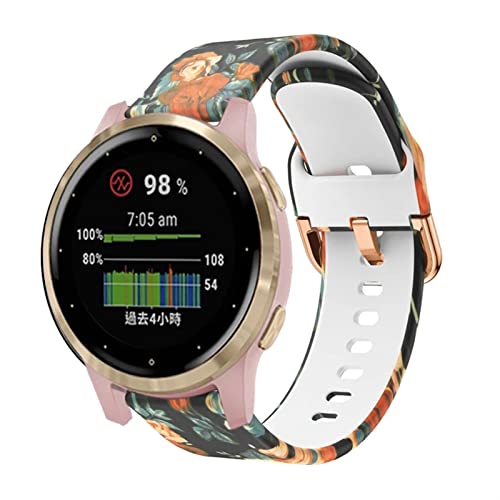 18mm Silikon Ersatz Smart Watch Band Strap Für Ticwatch C2 Für Active S Smart Uhr Armband Armband Zubehör von Generic