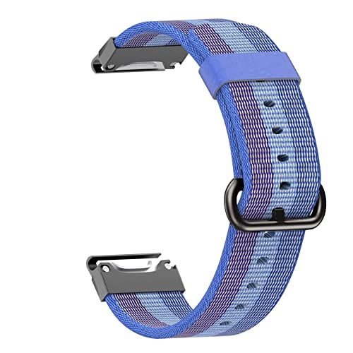 22MM Quick Release Nylon Armband Armband Für Fenix ​​6X 6 Pro Smartwatch Easyfit Handgelenk Band Fenix ​​5X 5 Plus 935 S60 Quatix5 von Generic