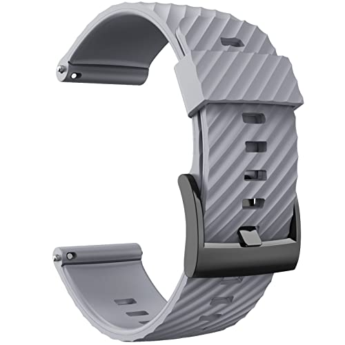 24MM Für Suunto 7/Suunto D5 Ersatz Armband Silikon Sport Smart Uhr Straps Für Suunto 9 Baro/Sport Handgelenk HR Baro Armband von Generic
