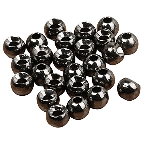 Generic 25 x Angeln Fliegenbinden Perlen - Schwarz, 2.4mm Generic 25 x Angeln Fliegenbinden Perlen - Schwarz, 2.4mm von Generic