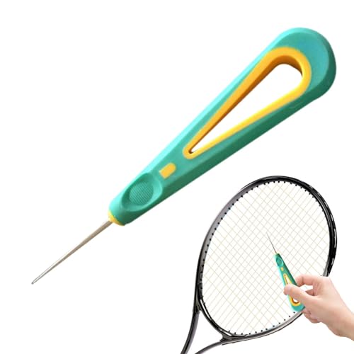 Ahle-Werkzeug, Nähahle | Badmintonschläger-Bespannungsahle | Badminton-Tennisschläger-Saitenschneider, Ösenentferner, Buchbindeahle zum Bespannen von Generic