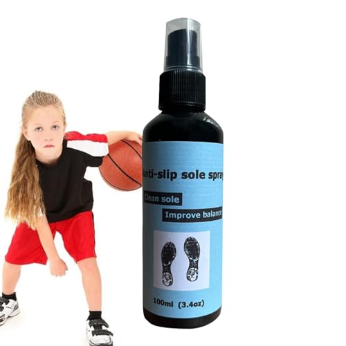 Generic Anti-Rutsch-Spray für Basketballschuhe, Antirutsch-Spray für Basketballschuhe, Traktionsspray für Schuhe, 100 ml | Spray für Basketballschuhsohle,, TR0K7GRE15T9KCJDQ von Generic