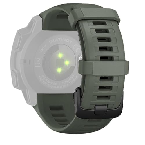 Armbänder für Instinct-Uhrenarmbänder, Sport-Silikon-Ersatzarmband, Instinct/Esports/Tide/Solar/Tactical Watch von Generic
