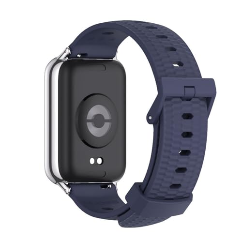 Armband Kompatibel mit Xiaomi Smart Band 8 Pro/Redmi Watch 4 Silikonband,Schweiß Wasserdicht Ersatz Uhrenarmbänder 20mm Weiche Silikon Sport Armbänder Uhrenarmband (20MM,1 Blau) von Generic