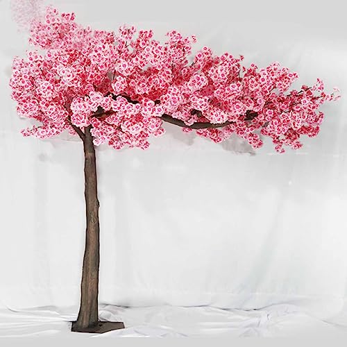 Artificial Cherry Blossom Tree, Home Decor Artificial Flower Cherry Blossom, Big Artificial Coconut Tree Fake Vines Flowers Indoor Outdoor Wedding Silk Sakura c-1.2x1m/3.9x3.2ft von Generic