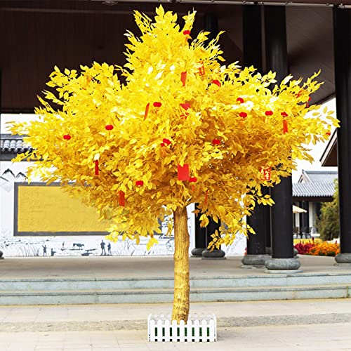Artificial Golden Banyan Trees, Ficus Tree Artificial, Faux Ficus Tree, Artificial Ficus Tree, Simulation Banyan Tree Ficus Tree, Wishing Tree, Artificial Tree for H 1.2x1m/3.9x3.2ft von Generic