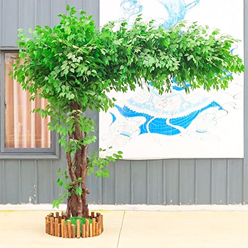 Artificial Green Banyan Trees, Ficus Tree Artificial, Faux Ficus Tree, Artificial Ficus Tree, Simulation Banyan Tree Ficus Tree, Wishing Tree, Artificial Tree for Ho 1.2x0.8m/3.9x2.6ft von Generic