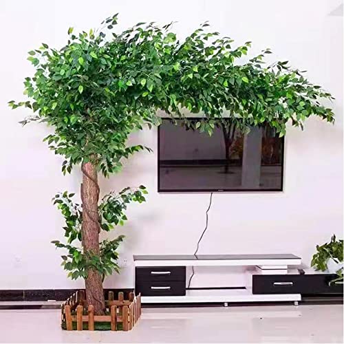 Artificial Green Banyan Trees, Ficus Tree Artificial, Faux Ficus Tree, Artificial Ficus Tree, Simulation Banyan Tree Ficus Tree, Wishing Tree, Artificial Tree for Ho 2x1.5m/6.6x4.9ft von Generic