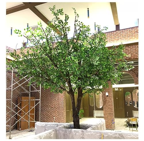 Artificial Green Banyan Trees Large Simulation Plants Interior Decoration Tree Hotel Shopping Mall Floor Living Room Green Plant Landscaping 2x1.5m/6.6x4.9ft von Generic