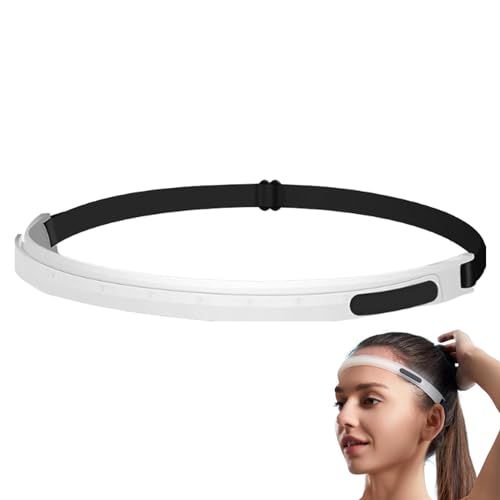 Athletisches Stirnband, elastische Sport-Stirnbänder,Schweißband-Kopfbedeckung - Silikon-Griff-Übungshaar-Schweißbänder, elastisches Sport-Stirnband-Schweißband von Generic