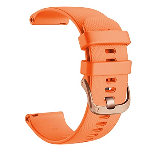 BIANBIANBH 18mm Ersatz Silikon Straps Band Für Vivoactive 4S Armband Smart Uhr Vivomove 3S Venu2S Armband Armbänder Gürtel von Generic