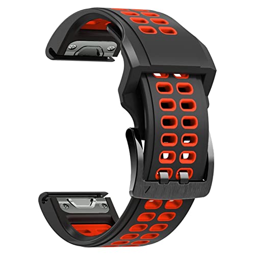 BIANBIANBH 22mm Smart Watch Band Straps Für Fenix7 Instinct Fenix ​​5 5Plus 6 6Pro 935 945 Armband Quick Fit Release Sport Armband Correa von Generic