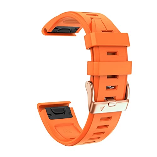 BIANBIANBH Uhrenarmband für Fenix ​​7S 6S/ 6S Pro Offizielles Silikon-Ersatzarmband Fenix ​​5SPlus/D2 Delta S Instinct 2 Smart Watch Band 20 mm von Generic