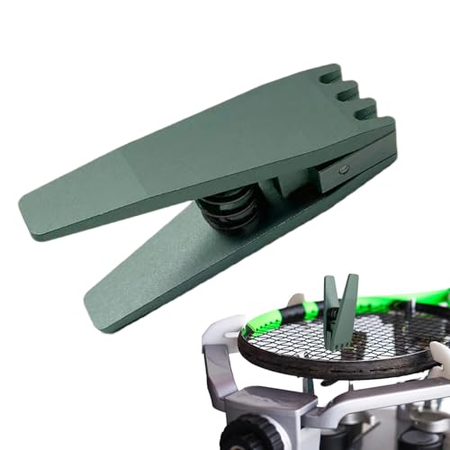 Badminton -Klemmungsklemme - Badminton -Schläger -Startklemme, Hochfestigkeit Tennis -Saiting -Klemme - Badminton -String -Tools 4 Zinken die Klemme für Tennis Badminton Squash Racquet von Generic