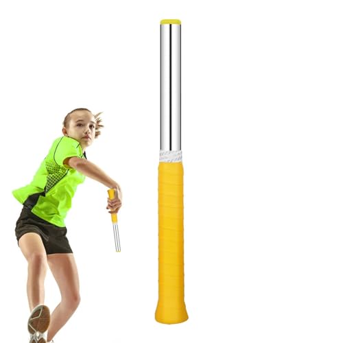 Badminton-Swing-Trainer – Schläger-Swing-Trainingsgerät, perfekt für alle Fähigkeitsstufen | Leichtes Badminton-Schwungtrainer-Set, einfach einzurichtende Trainingshilfe mit einstellbaren Funktionen f von Generic