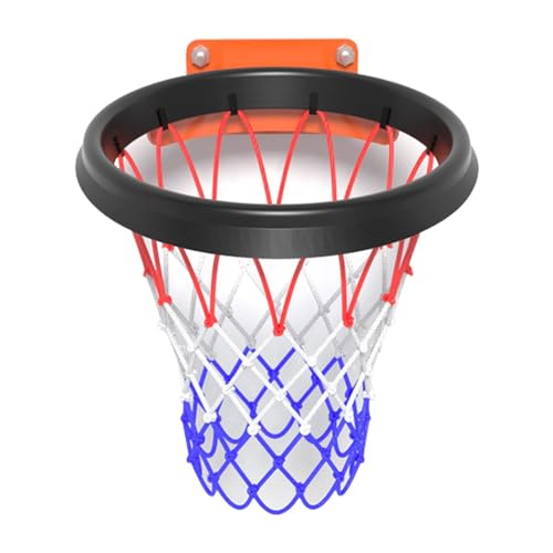 Basketballnetz – Basketballkorbnetz-Ersatz für den Außenbereich, tragbare Allwetter-Basketballnetze, robuster Basketballkorb-Netzersatz, professionelles Basketballnetz für Basketballkorb, Spielen im von Generic