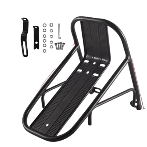 Bike Basket Mount Bracket | Robuste Rackklemme | Robuste Halterung mit einfacher Installation zum Transport von Ausrüstung auf Mountainbikes oder Straßenfahrten während der von Generic